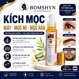 Serum kích mọc Mày, mọc Mi mọc Tóc, mọc Râu GENIVE Thái lan chính hãng