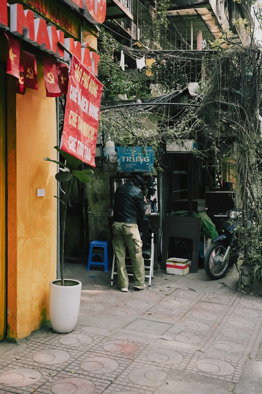Tiệm tóc nam truyền thống